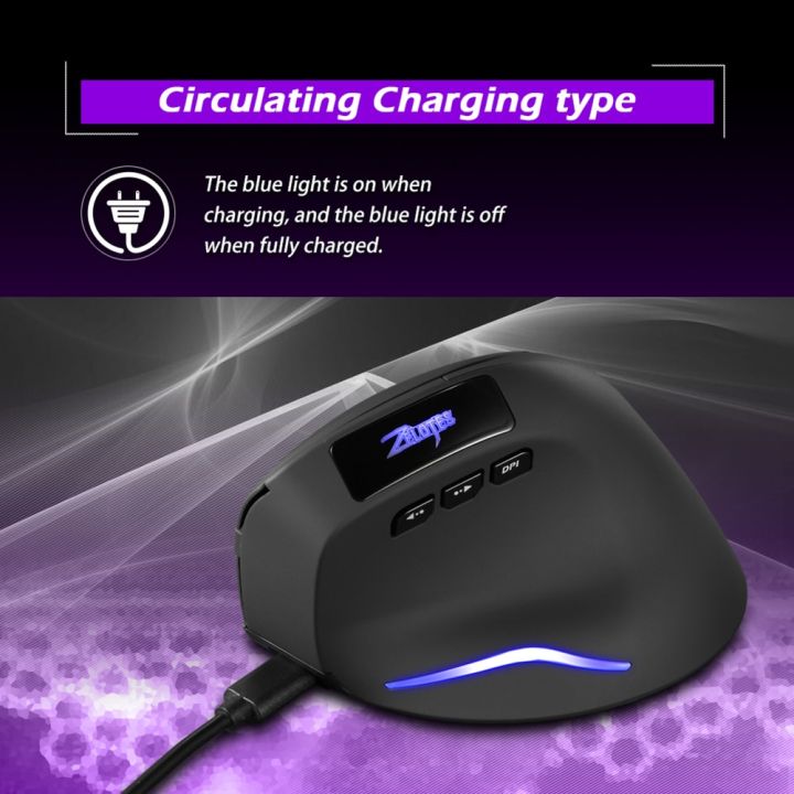 ZELOTES%20F26%20Computer%20Mice%206%20Buttons%202.4GHZ%20Wireless%20Gaming%20Mouse%202400%20DPI%20Adjustable%20Ergonomic%20for%20Game%20Professional%20Players%20-%20Image%204