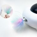 Automatic Cat Toy Electric Smart Gravity UFO Selfentertaining Feather Wand Pet Toy For Cat Lovers.