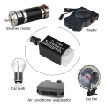 2Pc Motor Speed Regulator DC 12V/24V 10 A Motor Speed Controller Switch for Car Truck Fan Heater Control.