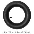 Wheelbarrow Inner Tube 3.50-8 Heavy Duty Rubber Inner Tube B. 