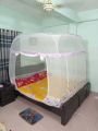 Squire shape mosquito net for double bed  5/7 family size bed mosari. 