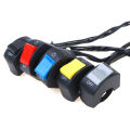 22mm ON/OFF Motorcycle Switch Push Button 12V Button Handlebar Switch for ATV. 
