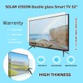 Solar Vision 32 Inch Double Glass  Smart Android LED TV FHD. 