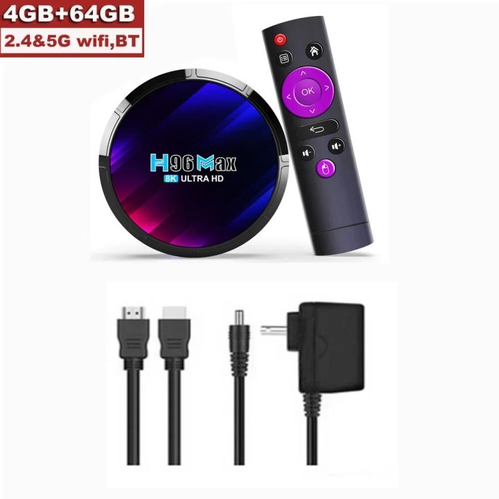 H96%20MAX%20RK3528%20Smart%20TV%20Box%20Android%2013%20Rockchip%203528%20Quad%20Core%20Support%208K%20Video%20Wifi6%20BT5.0%20Media%20Player%20Set%20Top%20Receiver%20-%20Image%207