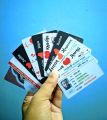 One pcs UV print PVC Plastic Card (both sides) | Copy your Card for Safety. 