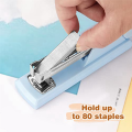 1 Piece Office Stapler For Desk Portable Durable Staplers Office Supplies (Blue). 