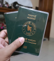 Transparent Passport Cover-1PCS.