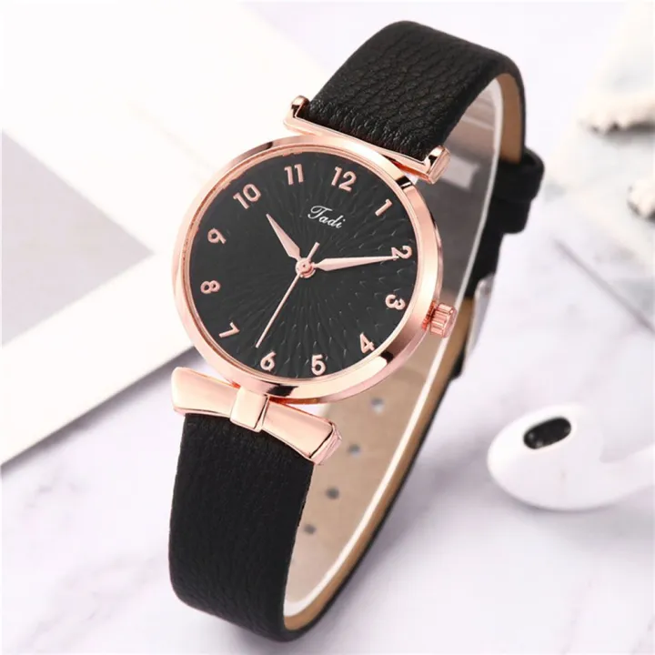 Elegant%20Classic%20Petal%20Pattern%20Luxury%20Leather%20Strap%20Ladies%20Quartz%20Watch%20Women%20Wristwatch%20Bracelet%20Wrist%20-%20Image%202