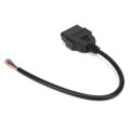 OBD2 Plug Adapter 16Pin Male Cable Connector Diagnostic Tool Fitting For. 