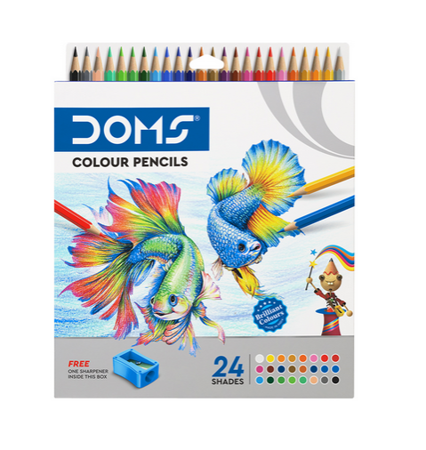 DOMS%20Premium%20Color%20Pencil%2012%20shade%20/%2024%20Shade%20with%20sharpner%20free%20-%20Image%206