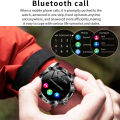 ET482 Smart Watch Answer/Make Calls 1.43 Inch AMOLED Screen IP68 Waterproof Smartwatch Fitness Tracker Heart Rate Blood Pressure Blood Oxygen Monitoring Watch. 