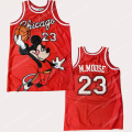 Uniform 23 Pack Children's T-Mouse Basketball Jersey Back 2024 Summer Disney Mickey Mouse Men's Boys' Shirts Sportswear Training. 