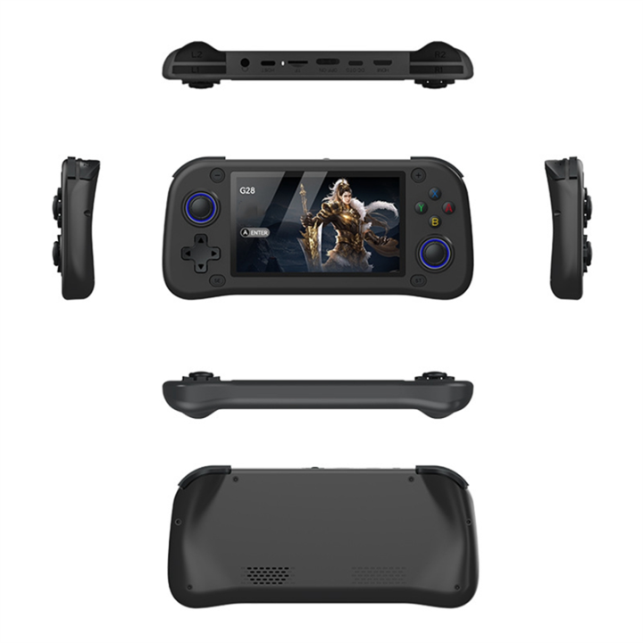 G28%20Retro%20Handheld%20Video%20Game%20Console%2064GB%2010000+Game%204.3%20Inch%20Screen%20Linux%20Pocket%20Player%20for%20/PS1/N64%20Simulator%20A%20-%20Image%202