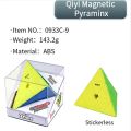 【WSJJ Store】（NEW）2020 Newest Qiyi MS Series 2x2 3x3 4x4 5x5 Pyramid cube stickerless speed cube Twisty Puzzle Toys. 