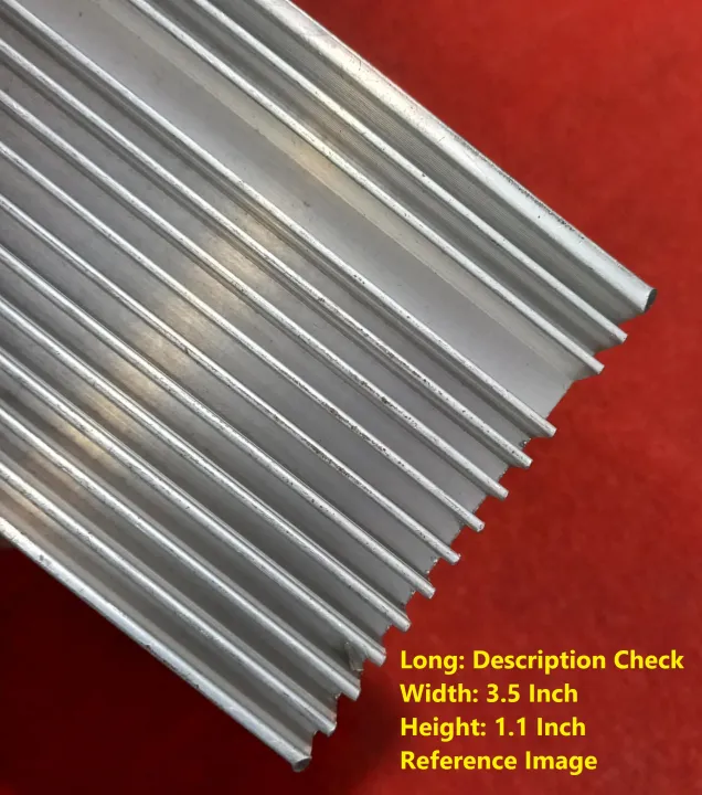 Long%204.25%20Inch%20REDOUBLE%20Side%20Finned%20Aluminum%20Heatsink%204.25%20Inch%20Aluminium%20Heatsink%20Cooling%20Radiator%204.25%C3%973.5%C3%971.1%20Inch%20Aluminium%20Heat%20Sink%20Tools%20Sets%20Silver%20Tone%20Aluminum%20Heat%20Sink%20For%20Inverter%20Transistor%20IC%204.25%20Inch%20Heatsink%20-%20Image%202