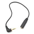 2.5MM Male to 3.5MM Female Earphone Stereo Audio Jack Adapter Converter Cable. 