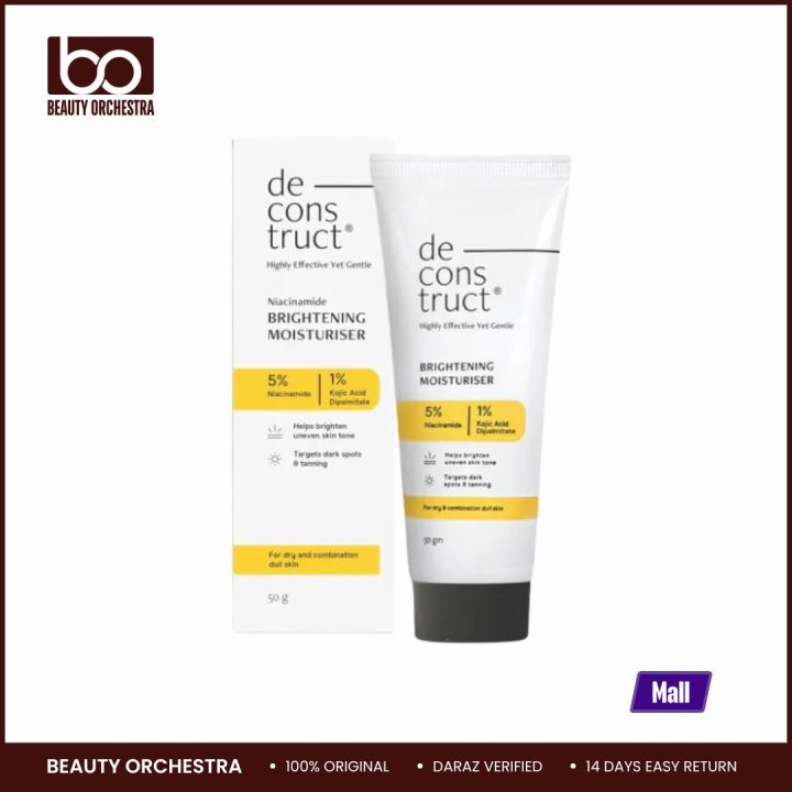Deconstruct Brightening Moisturiser 50gm