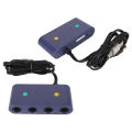 Game Controller Converter 3 in 1 Game Controller Adapter Enhance Gaming Experience Turbo Boost Function for PC. 