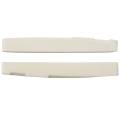 Harmony 6 String Acoustic Bone Bridge Guitar Slotted Saddle Guitar Parts(Pack of 2).