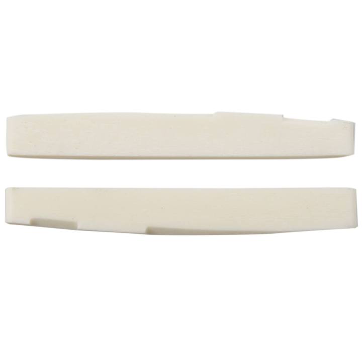 Harmony%206%20String%20Acoustic%20Bone%20Bridge%20Guitar%20Slotted%20Saddle%20Guitar%20Parts(Pack%20of%202)%20-%20Image%203