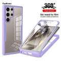Fashions Phone case Samsung Galaxy S25 Ultra 5G Sumsung S25 Plus S 25 S25Ultra Transparent Protector with Mobile phone Film Cover Double Protect shield Full Cover Armor Cover cases.