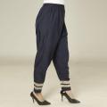 Pant Salwar For Women- (Transparent-Navy blue). 