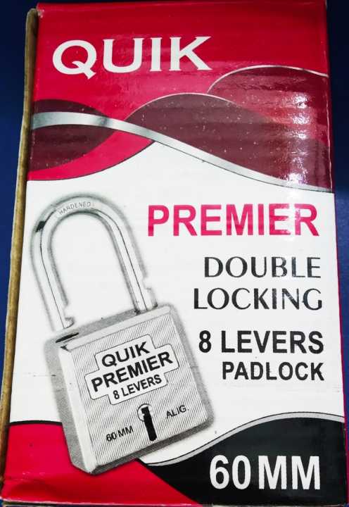 PAD%20LOCK%20/QUICK%20PREMIER%20/%2012Pc's%20Key/%2060mm%20Lock%20-%20Image%202