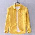 Trendsetter -Upscale Living -Sky Blue Long Casual Shirt for Men - Shirt For Men- Inventive Choice Remarkable - Disclose Styles & Luxe. 