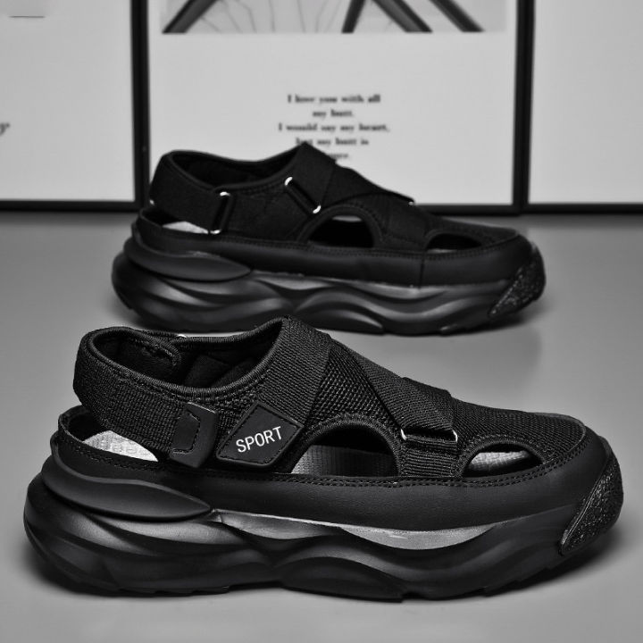 Sandals%20for%20Men%20Summer%20Cave%20Casual%20New%20Baotou%20Sports%20Shoes%20Men's%20Water%20Proof%20Sandals%20for%20Male%20Beach%20Shoes%20Platform%20Sandals%20%EC%8A%AC%EB%A6%AC%ED%8D%BC44%20-%20Image%202