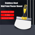 FORIDE 2X Stainless Steel Wall Paint Plaster Shovel Putty Knife Scraper Blade Paint Feeder Filling Spatula Construction Tools.