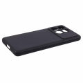 Xiaomi Poco X6 Pro Silicone Matte Flexible Soft Phone Case - Black & Blue - Phone Back Cover.