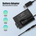 DR-E8 Dummy Battery for Canon EOS 550D 600D 650D 700D DSLR Cameras.