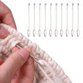 1/4/6Pcs Clothes Elastic Drawstring Threading Guides DIY Garment Sewing Rope Thread Needle Clips. 