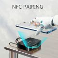 NFC LED Digital Display Bluetooth 5.0 Audio Transmitter Receiver 3.5mm AUX RCA Optical Coaxial TF/U-Disk FM Mic Wireless Adapter. 