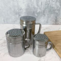 Shyli 1pcs Kitchen Tool With Handle Shaker Pepper Sugar Salt Stainless Steel Dispenser.