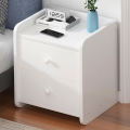 Sell Well Bedside Tables for Hotel Guest Room Nightstand with Drawer Nightstand White Wooden Luxury Bedside Tables 3 Drawer/ 2 Drawer/ 1 Drawer. 
