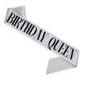 Birthday Queen/Girl Satin Sash 21 Birthday Sash Party Supplies Eatop.
