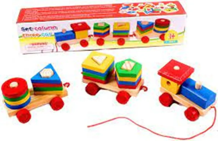 Wooden%20Set%20Column%20Three%20Car%20CHILDREEN%20Early%20Educational%20Geometric%20Matching%20Shape%20Building%20Vehicle%20Block%20Wooden%20Toy%20-%20Image%206