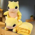 Pokemon Cartoon Sandshrew Doll Soft Pangolin Pillow Riman Cute Pikachu PsyduckCharmander Backrest Children's Toys Christmas Gift. 