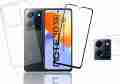 For Infinix Note 30 5g 3-in-1 Combo Pack Screen Protector+Camera Protector+Back Poly.