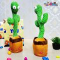 Dancing Cactus Singing Interactive  Toy for Kids - Educational Musical Learning Instrument. 