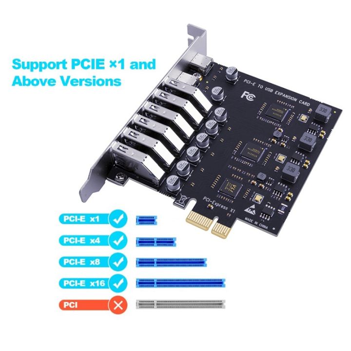 SSU%20PCIe%20to%20USB%203.2%20Gen%202%20Card%208-Port%20(6X%20Type-A+2X%20Type-C)%20Converter%20-%20Image%204
