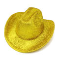 Sequined Cowboy Hats Fancy Performance Headwear Glitter Cowboy Hats Party Cool Jazz Hat European And American Sequins. 