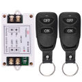 DC 12V 40A Relay Remote Control Switch, 1CH 433Mhz Wireless Remote Control Switch for Water Pump Controller and More.