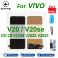 LCD No Frame For Vivo V20 V20SE V2025 V2024 Display Touch Screen Digitizer Assembly Replacement Parts. 