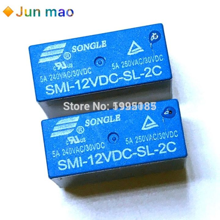 SLIM%20RELAY%2012V%20Relay%2012V%20Relay%20Switch%20DC%2012V%20Relay%208%20Pin%205A%20DC%20Coil%20DPDT%20Auto%20Universal%20Relay%20SMI-12VDC-SL-2C%20PCB%20Mount%20Power%20Relay%2012V%20Relay%205A%20220V%20Switch%20-%20Image%203