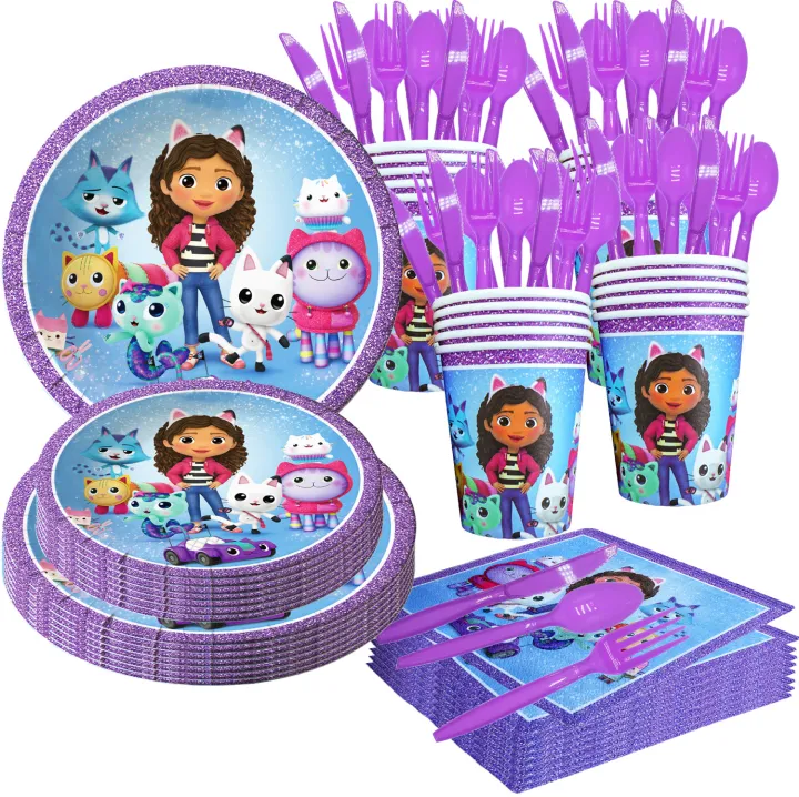 Gabby%20Dollhouse%20Candy%20Boxes%20Birthday%20Party%20Supplies%20Gabby%20Cake%20Decorations%20Plates%20Cups%20Banner%20Balloons%20Girls%20Baby%20Shower%20Favor%20-%20Image%205