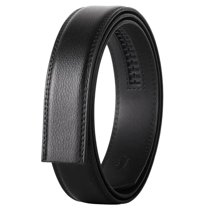 No%20Buckle%203.5cm%20Width%20Cowskin%20Genuine%20Leather%20Belt%20Men%20Without%20Automatic%20Buckle%20Strap%20Male%20Black%20Brown%20Blue%20Gray%20White%20B509%20Wearhouse%20-%20Image%203