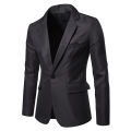Royal Blue Blazer Men Casual Suit Solid Colour Mens Blazers Jacket Coat XXXL Size Single Button B10. 