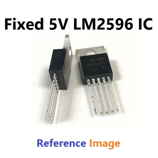 Fixed%205V%20LM2596%20IC%20LM2596%20Voltage%20Regulator%20IC%20Buck%20Converter%20LM2596T%20Step%20Down%20IC%205V%20Voltage%20Regulator%20IC%205%20Pin%20Leads%20TO-220-5%20LM2596%20DC%20DC%20Buck%20Converter%20-%20Image%202